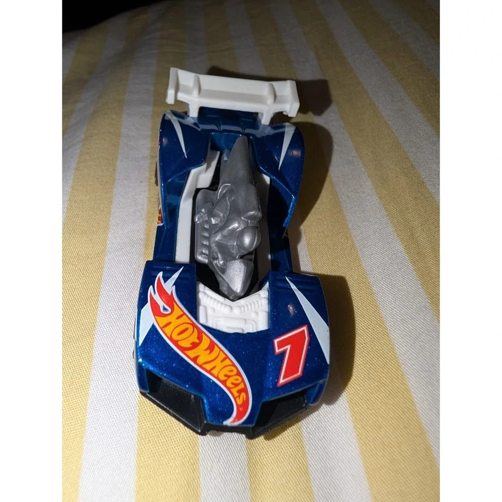 Hot Wheels 2011 Imparable Diecast Car Blue HW Race Series 1:64 Scale Toy